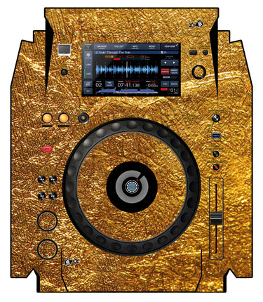 Pioneer DJ XDJ 1000 Skin Golden Treasure